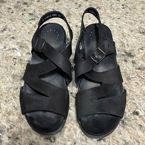 Mephisto Altina Black slingback sandals size 9